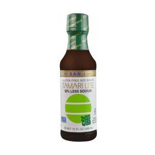 San-J Tamari Soy Sauce 50% Less Sodium - 296 mL