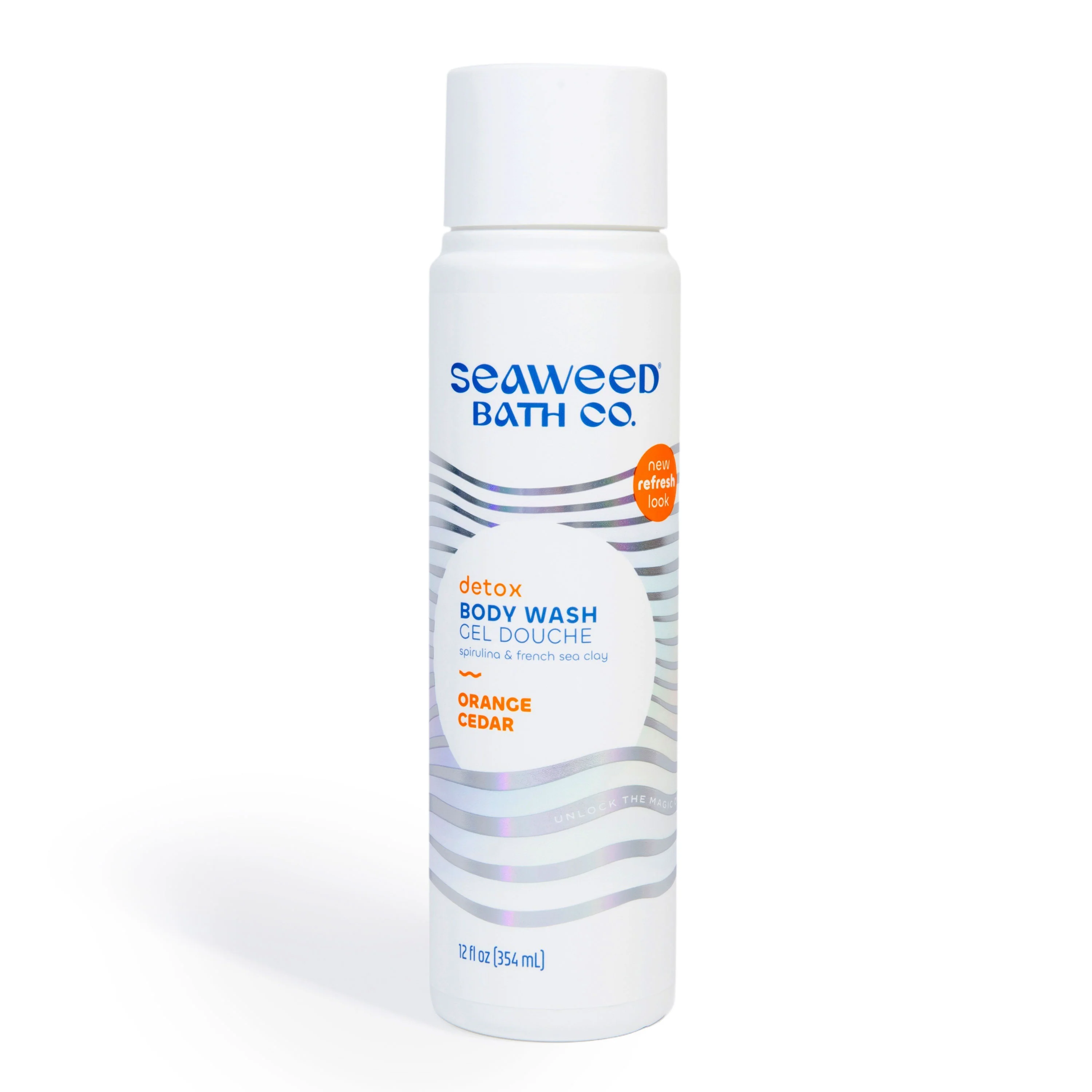 Seaweed Bath Co. - Detox Body Wash - Orange Cedar, 354 mL