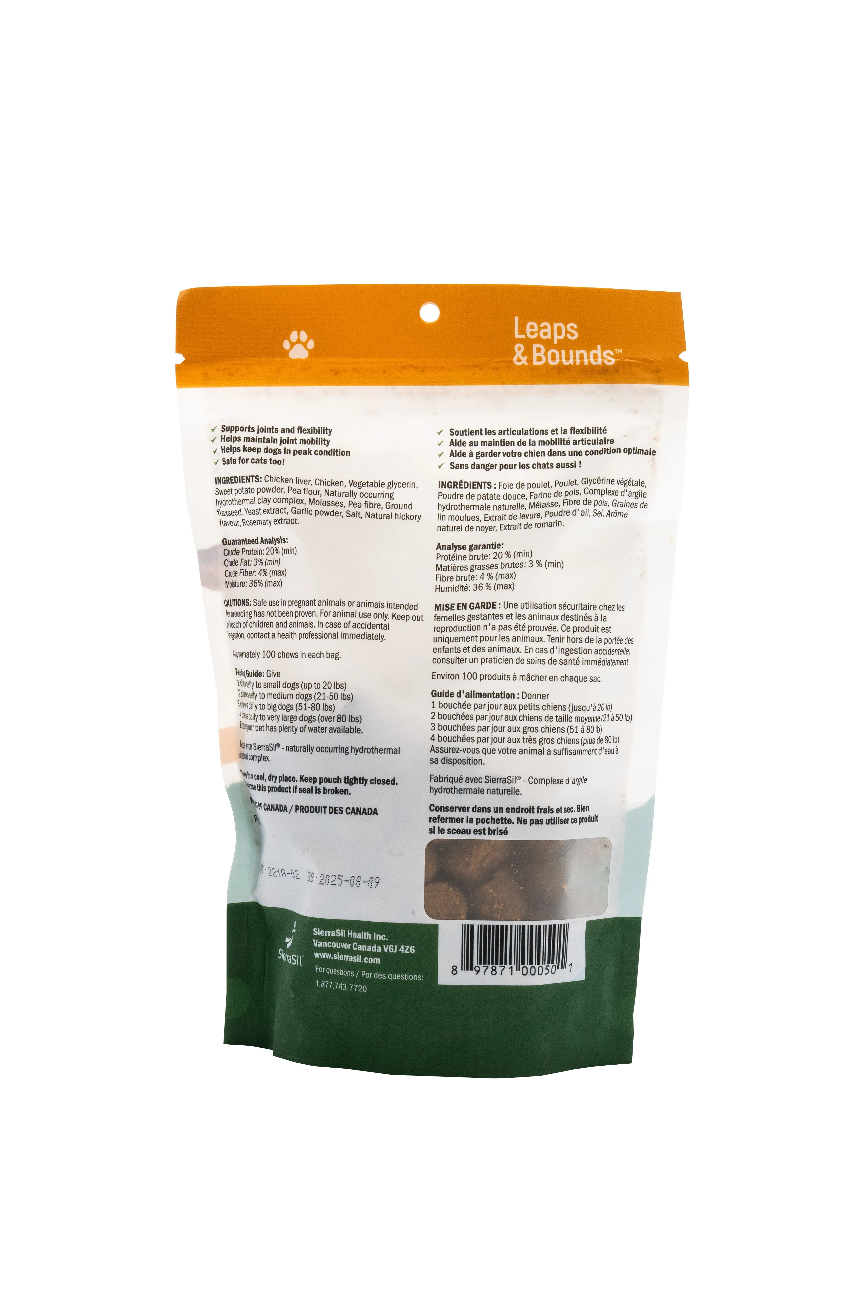 Sierrasil Leaps & Bounds Dog Chews - 100 Count - Image 2