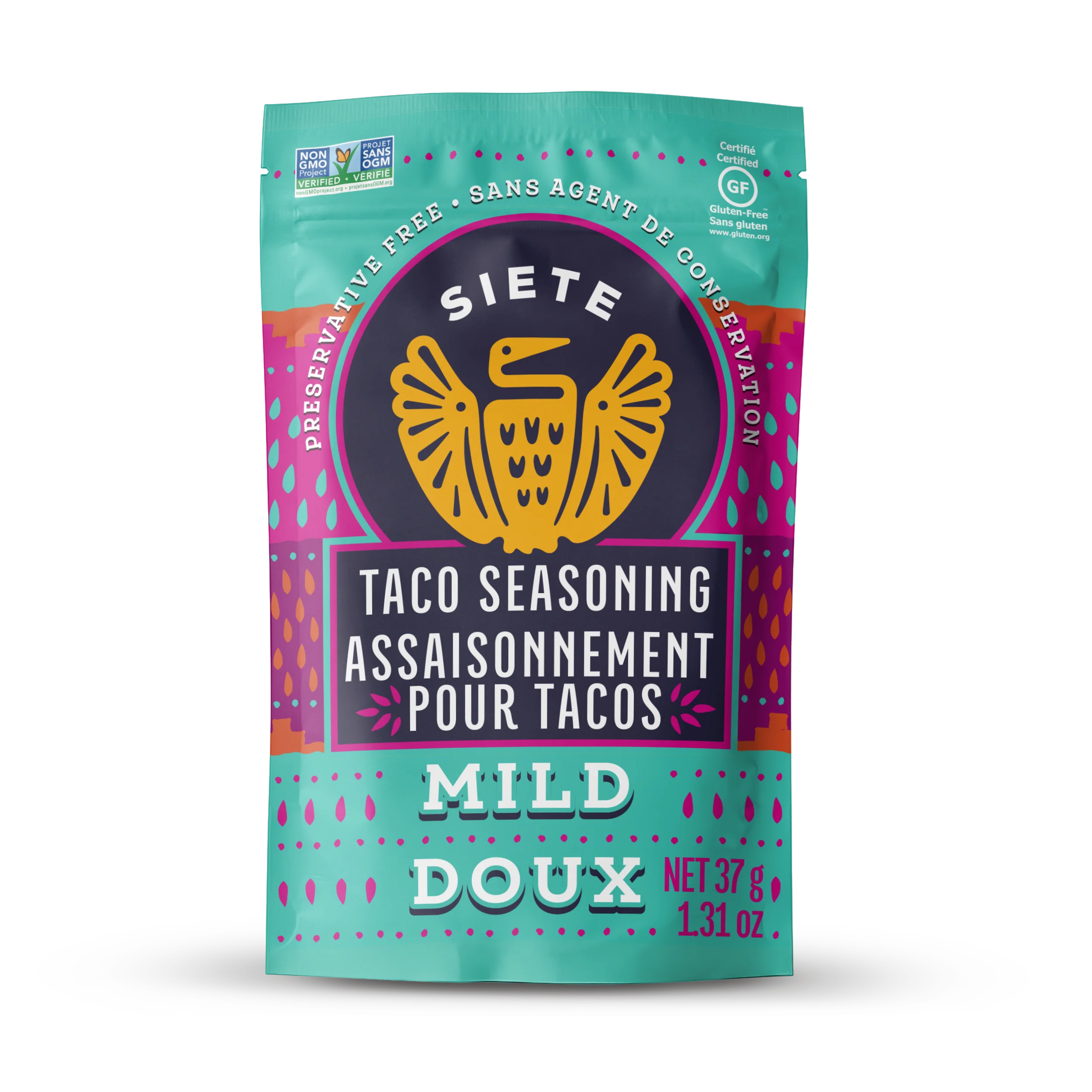 Siete - Mild Taco Seasoning, 37 g