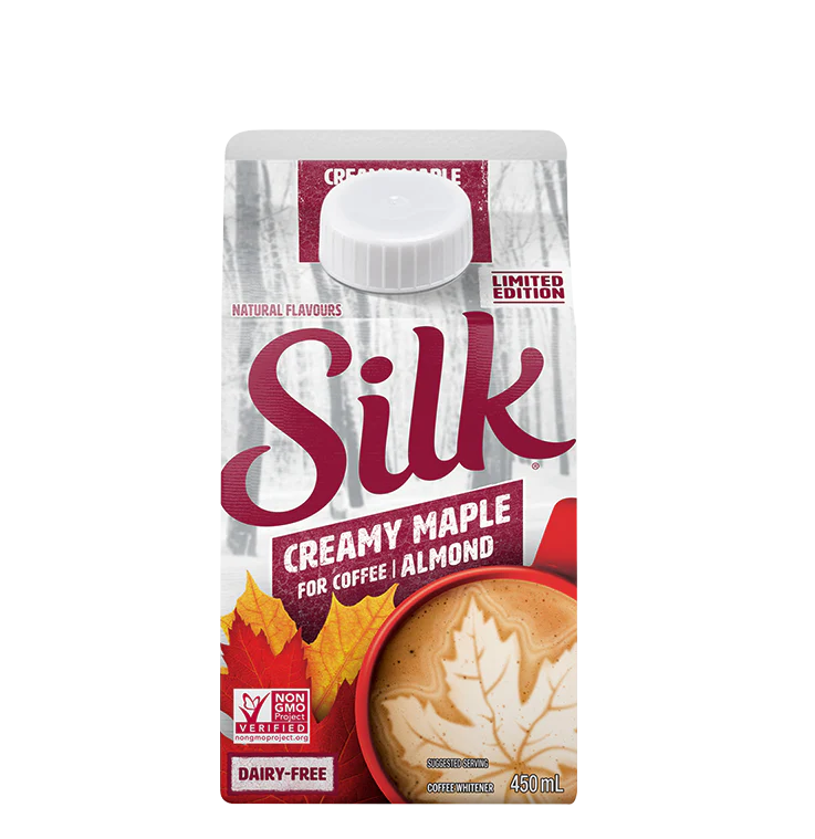Silk - Almond for Coffee Creamy Maple, 450 mL