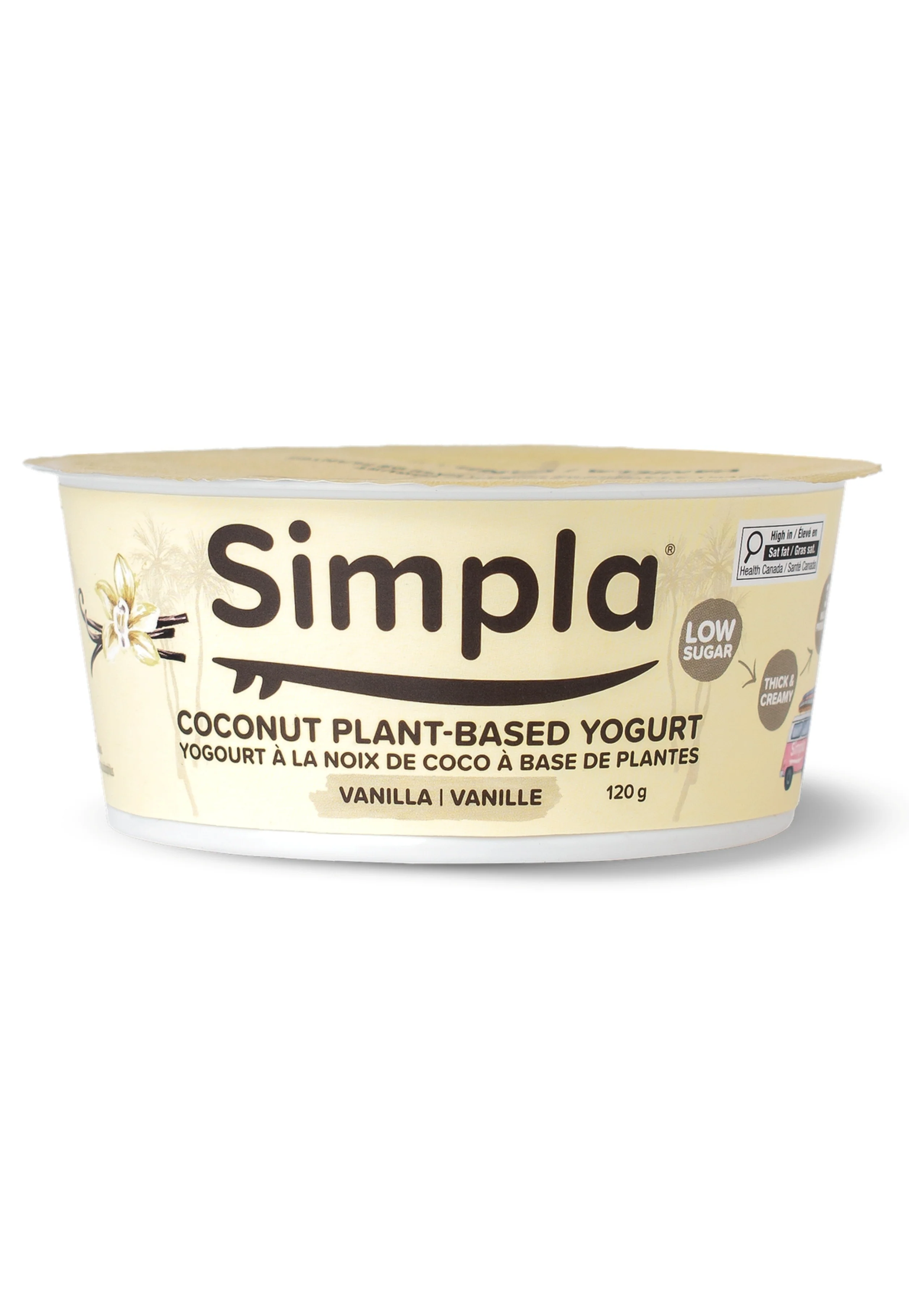 Simpla - Vanilla Coconut Yogurt, 120 g