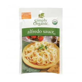 Simply Organic Alfredo Sauce Mix - 42 g