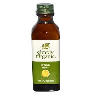 Simply Organic - Organic Lemon Flavour - 59 mL