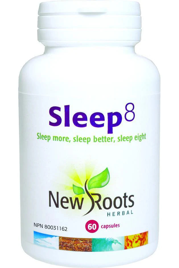New Roots Herbal - Sleep 8, 60 capsules