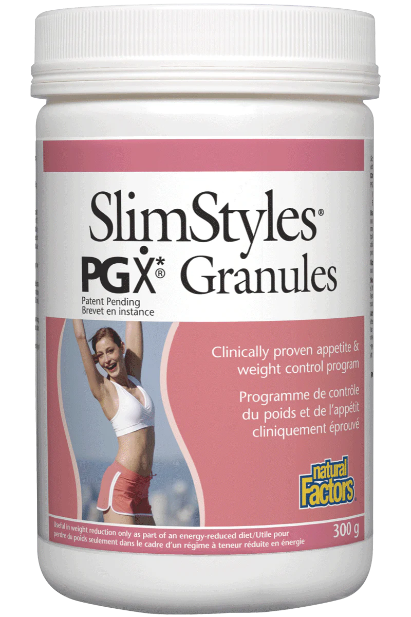 Natural Factors - SlimStyles PGX Granules, 300g