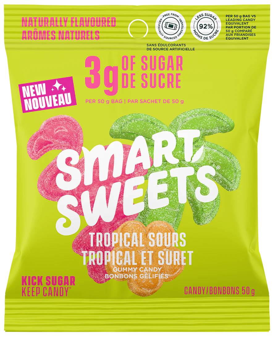 Smart Sweets - Tropical Sours, 50 g
