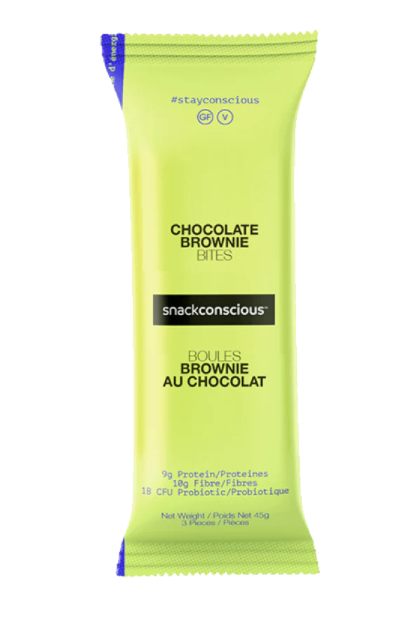 Snack Conscious - Chocolate Brownie Bites, 4 5g