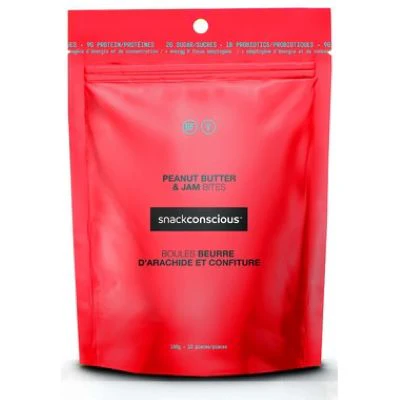Snack Conscious - Peanut Butter & Jam Bites, 150 g