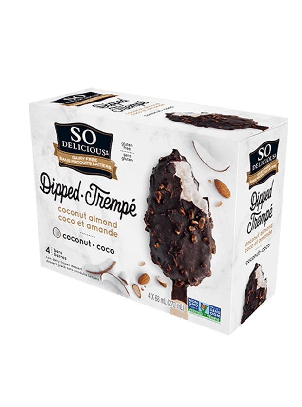 So Delicious - Coconut Almond Bars, 4x68 mL