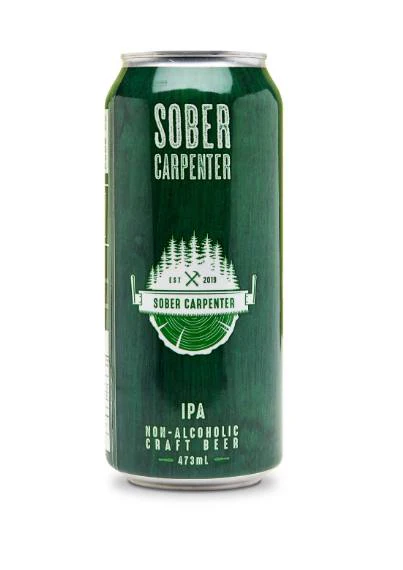 Sober Carpenter - Non-alcoholic Beer, India Pale Ale, 473 mL