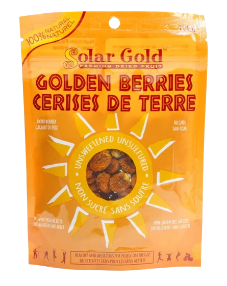 Solar Gold Dried Fruit - Golden Berries, 120 g