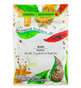 Splendor Garden - Organic Basil, 40 g