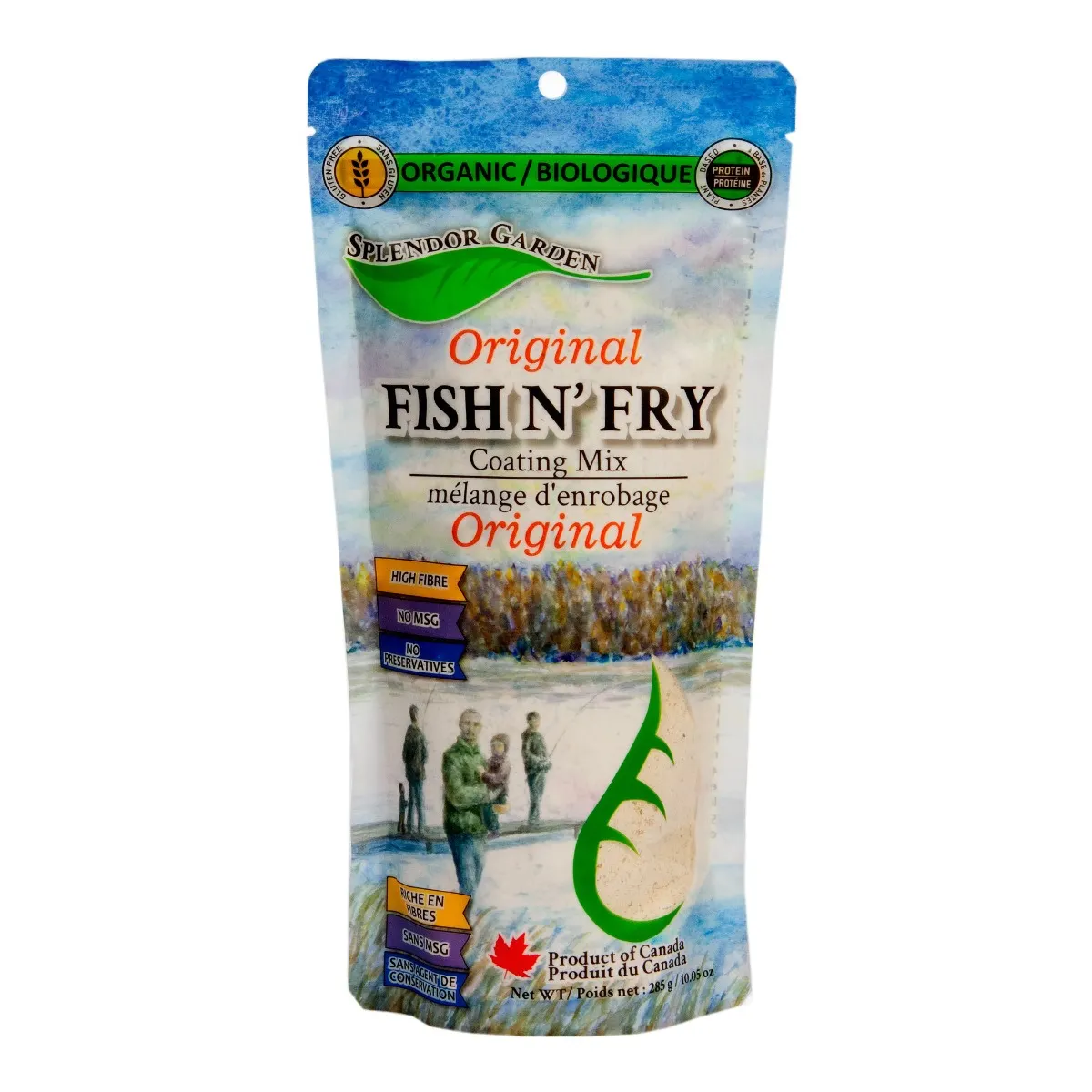 Splendor Garden - Organic Fish N' Fry - Original, 285 g