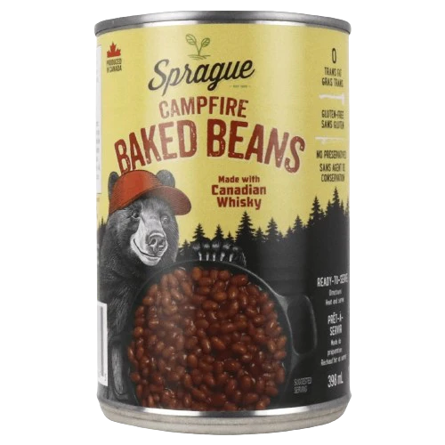 Sprague - Campfire Baked Beans with Can Whisky, 398 mL
