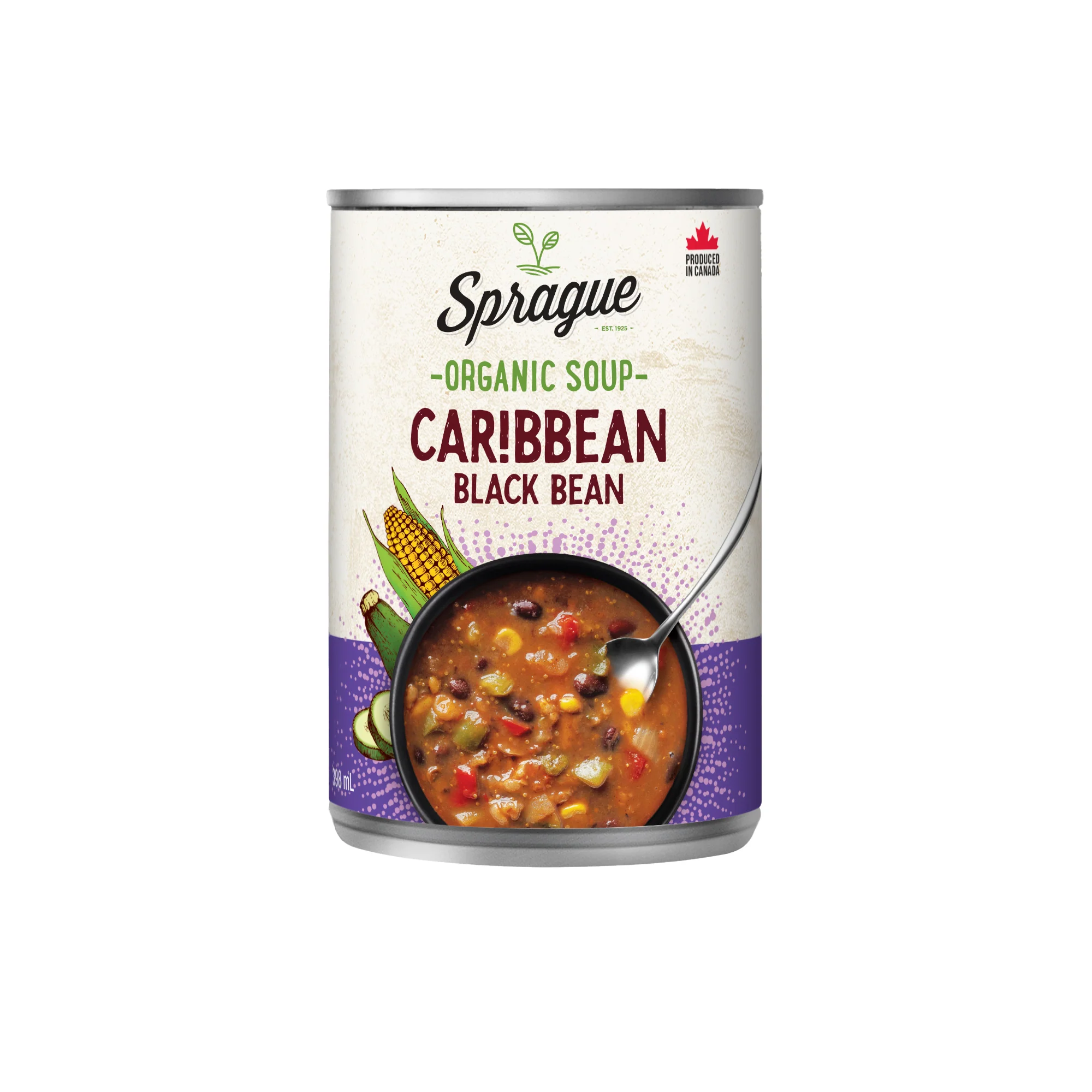 Sprague - Organic Soup, Caribbean Black Bean, 398 mL