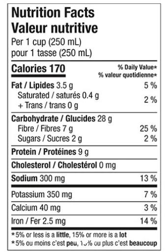 Sprague - Organic Soup, Lentil with Vegetables, 398 mL - Image 2