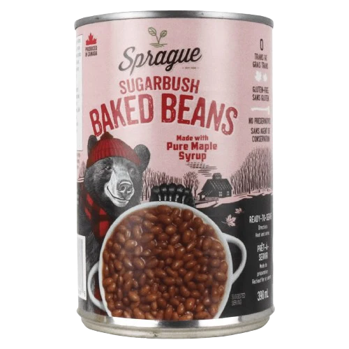 Sprague - Sugarbush Baked Beans with Maple Syrup, 398 mL