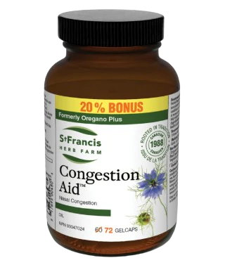 St. Francis - Congestion Aid Bonus Size, 72 Capsules