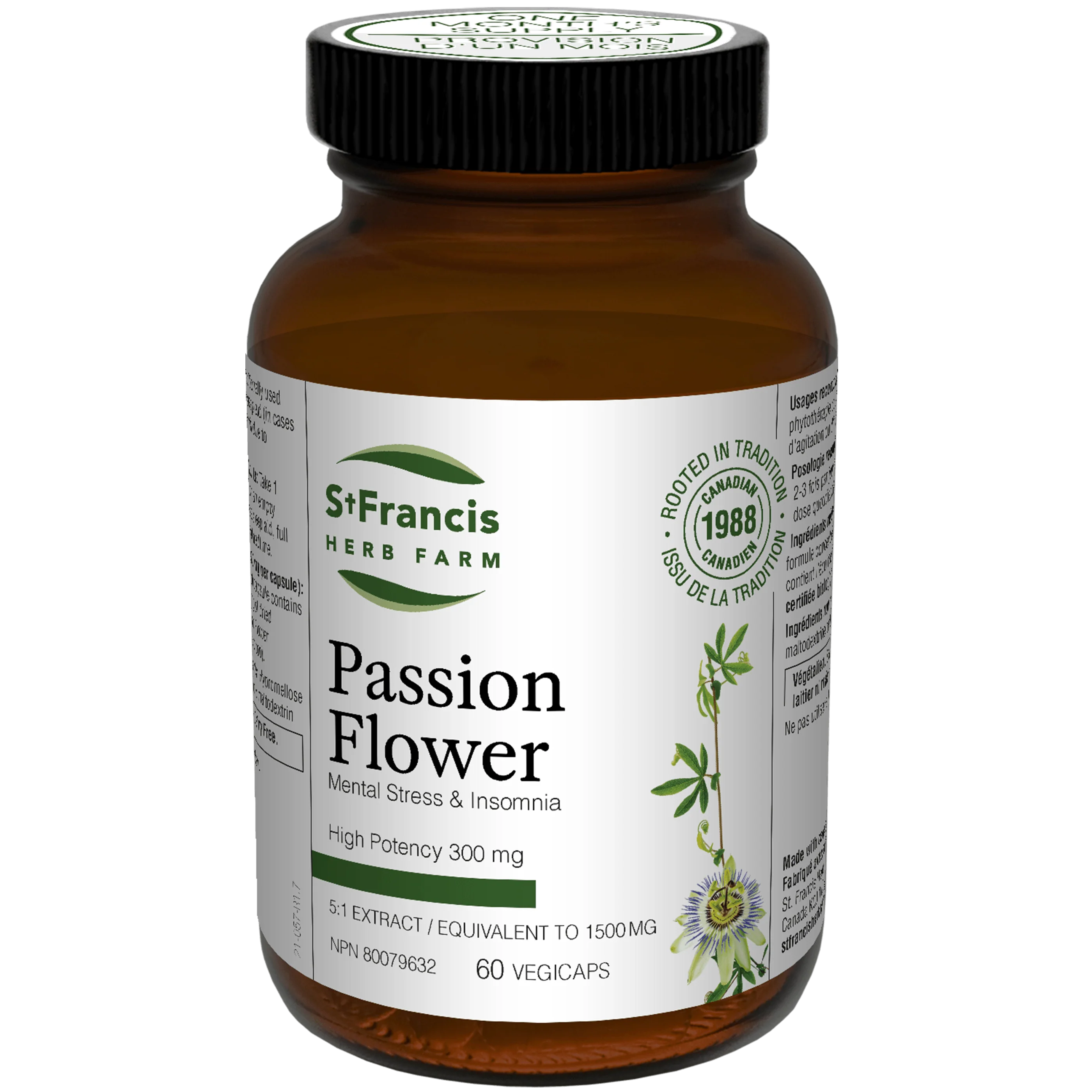 St. Francis - Passion Flower, 60 Caps