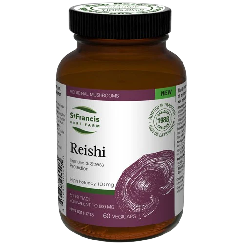 St. Francis - Reishi 8:1 Extract, 60 Capsules