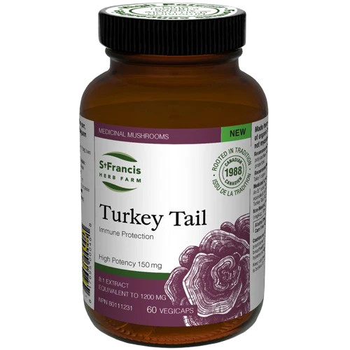 St. Francis - Turkey Tail 8:1 Extract, 60 Capsules