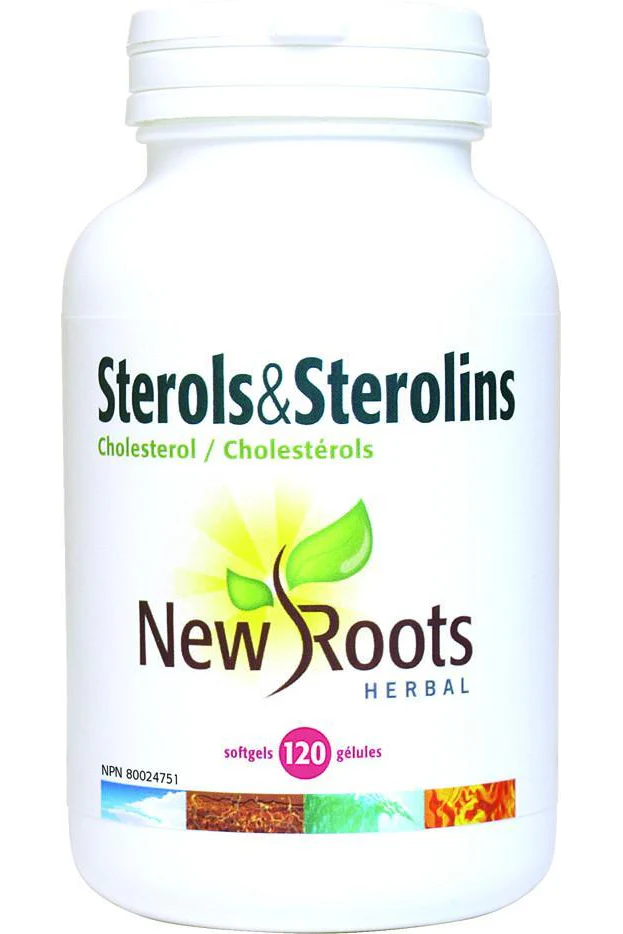 New Roots Herbal - Sterols & Sterolins, 120 soft gels - Image 2