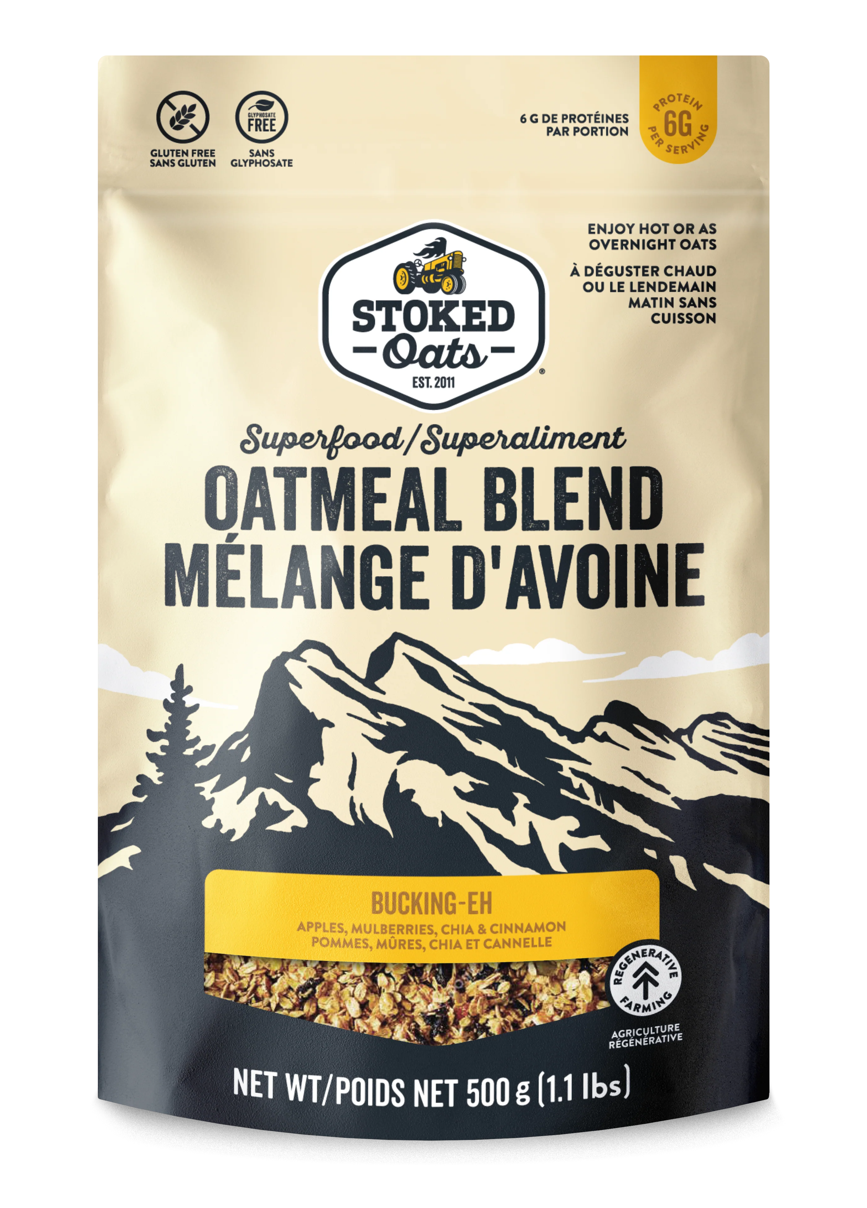 Stoked Oats - Bucking-Eh! Oats, 500 g