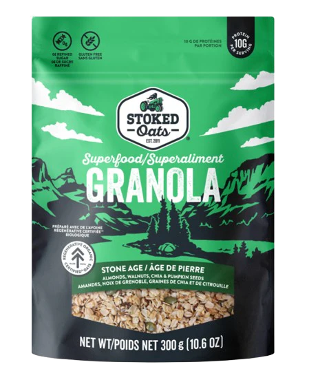 Stoked Oats - Superfood Granola Stone Age, 300 g