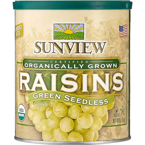Sunview - Green Thompson Raisins, 425 g