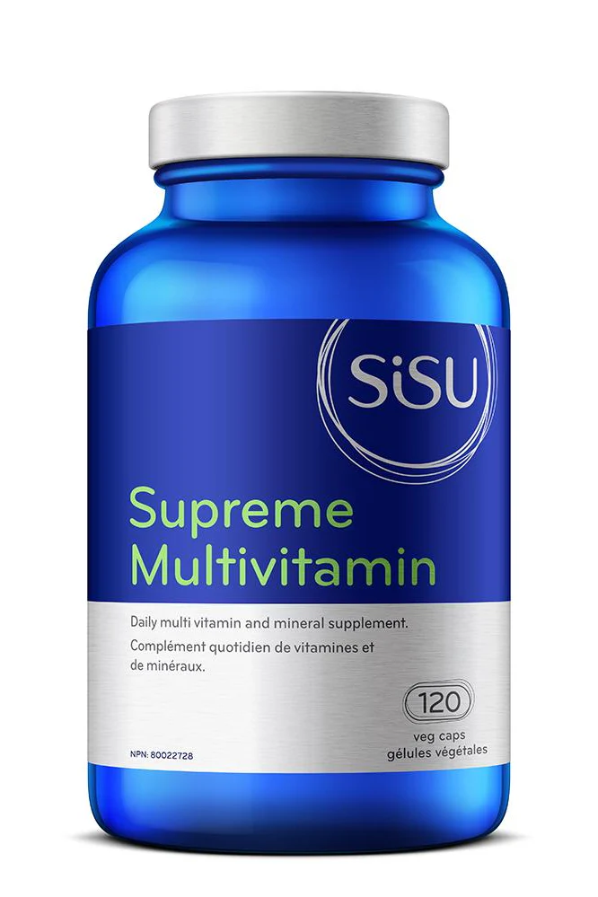 Sisu - Supreme Multivitamin with Iron, 120 Caps