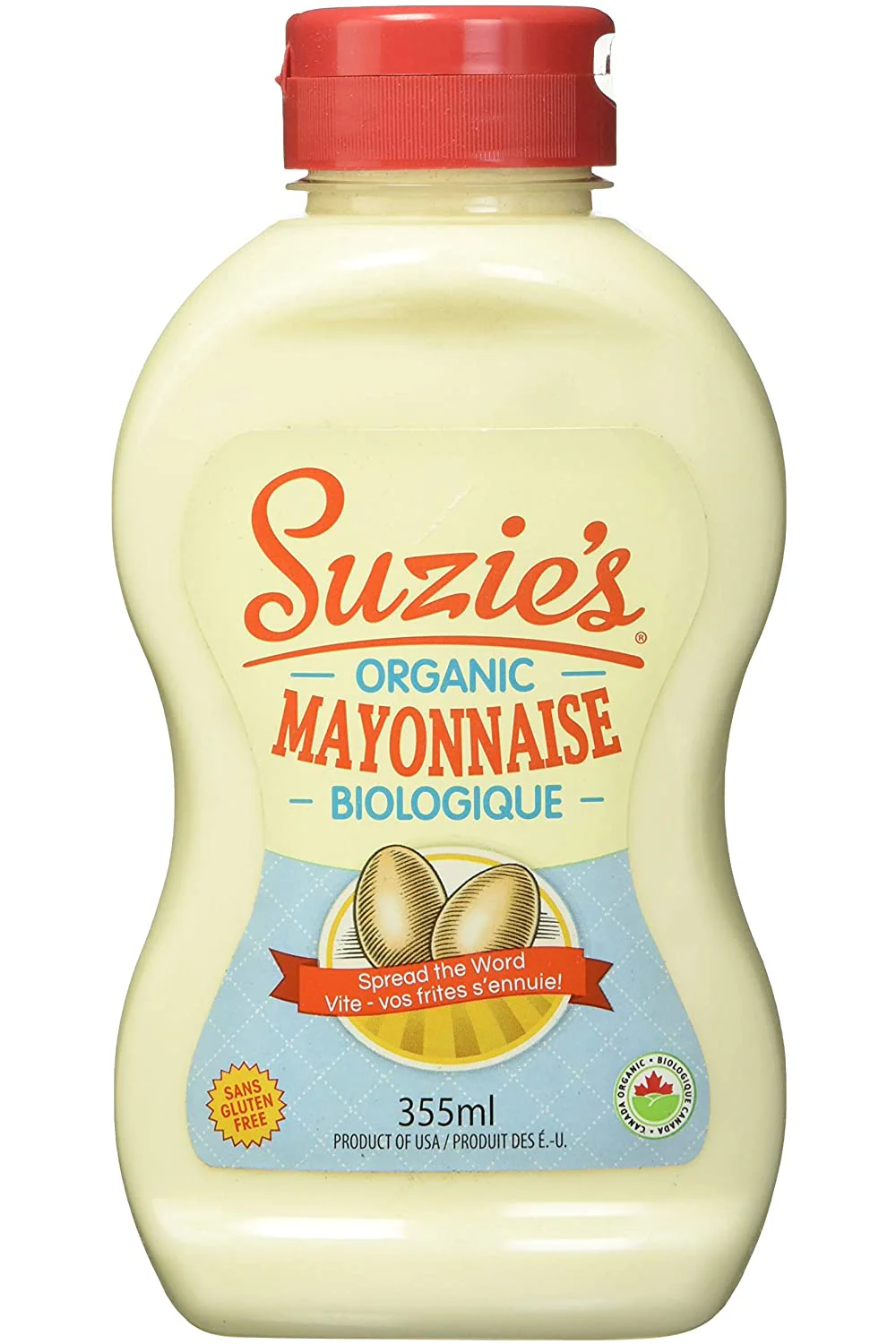 Suzie's Organics - Organic Mayo, 355 mL