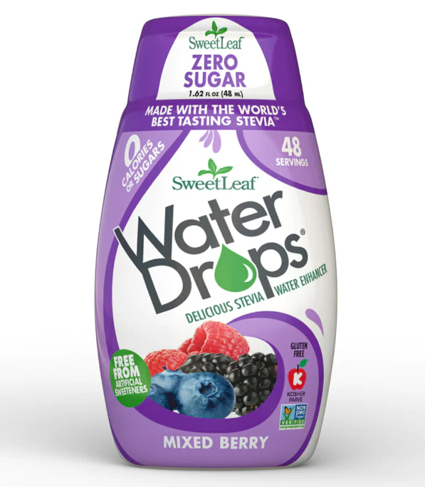 Sweet Leaf - Water Enhancer - Mixed Berry, 48 mL