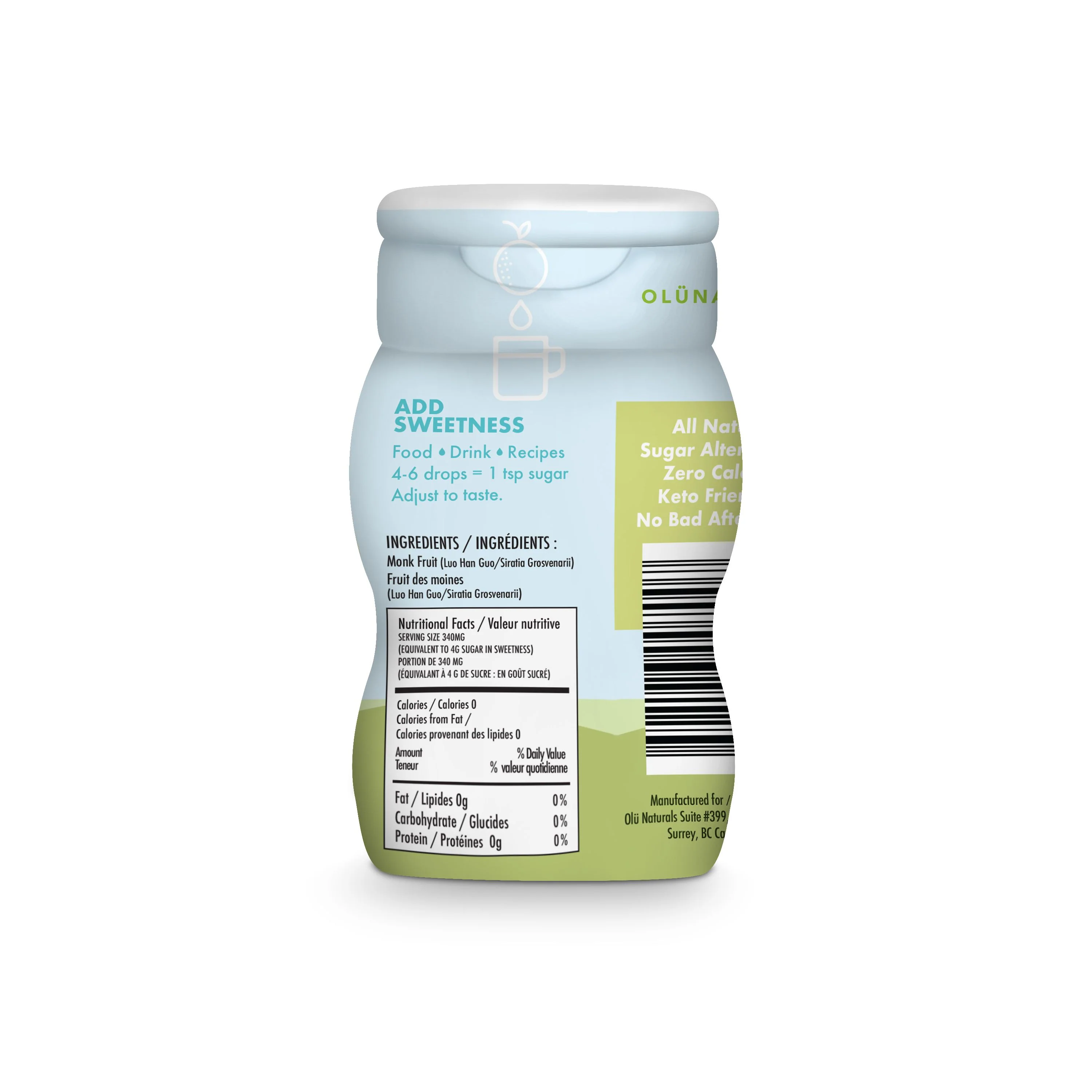 SweetMonk - Liquid Monk Fruit, 50 mL - Image 2