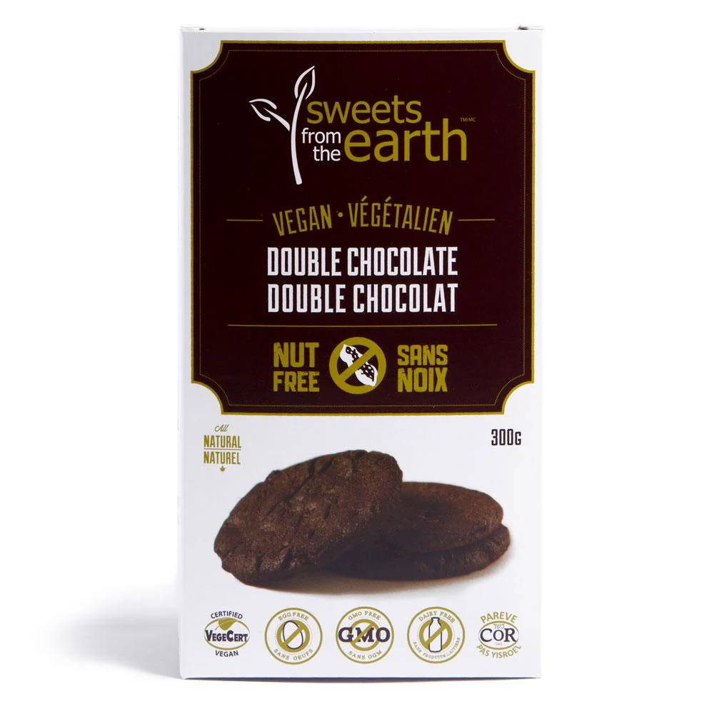 Sweets From The Earth - Double Chocolate Cookie Box, 300 g