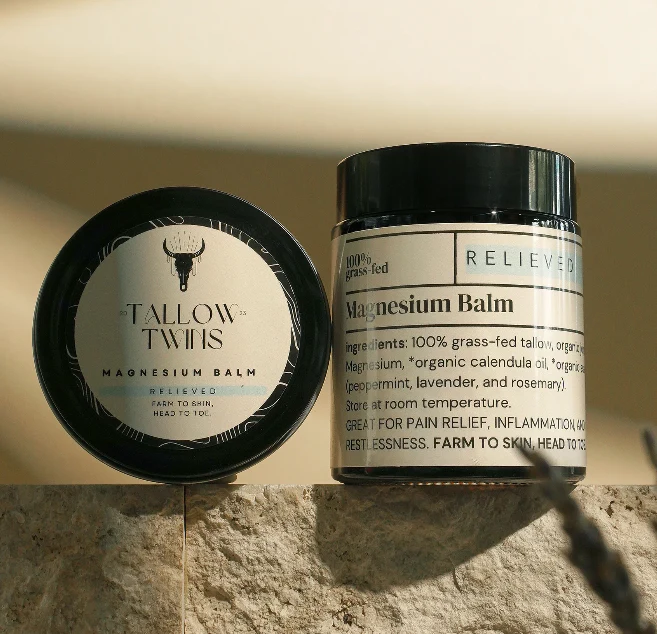 Tallow Twins - Magnesium Balm, 60 mL