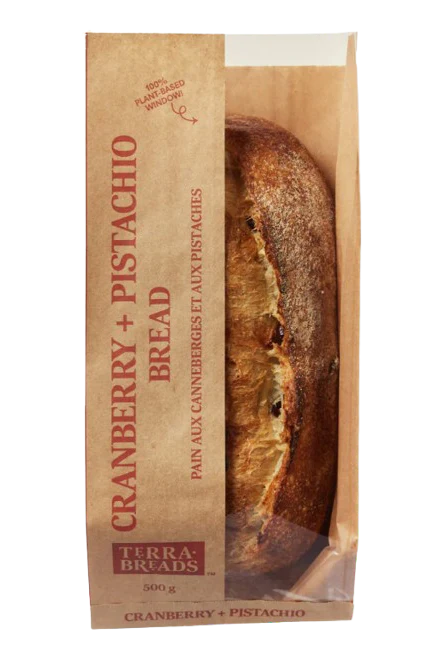 Terra - Cranberry Pistachio Loaf, 500 g
