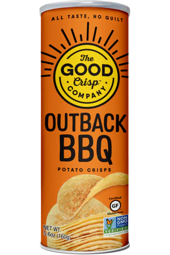 The Good Crisp Company Outback BBQ, 160 g