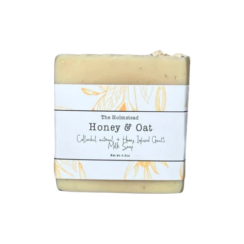 The Holmstead - Soap - Honey & Oat, 4.2 oz