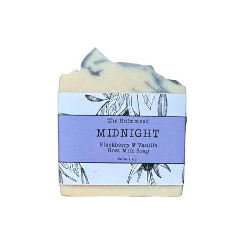 The Holmstead - Soap - Midnight, 4.2 oz