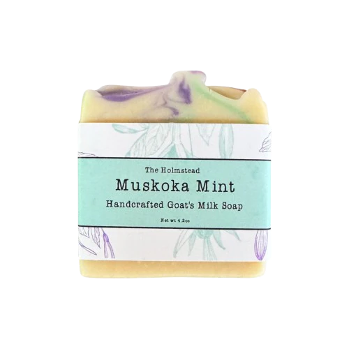 The Holmstead - Soap - Muskoka Mint, 4.2 oz