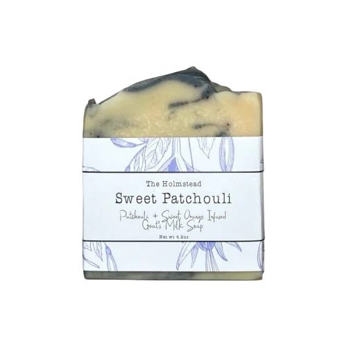 The Holmstead - Soap - Sweet Patchouli, 4.2 oz