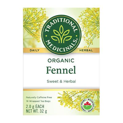 Traditional Medicinals - Organic Fennel Tea, 16 Count