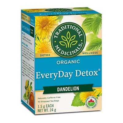 Traditional Medicinals - Organic Everyday Detox, Dandelion, 16 Count