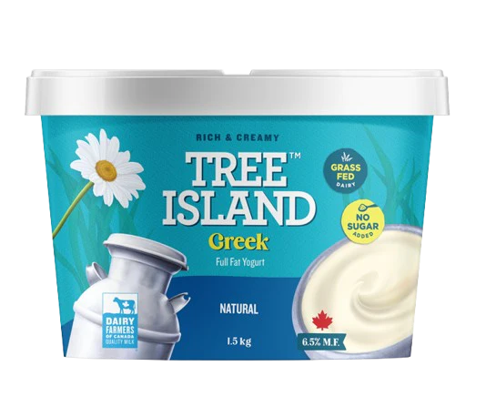Tree Island Yogurt - Greek Natural, 1.5 kg