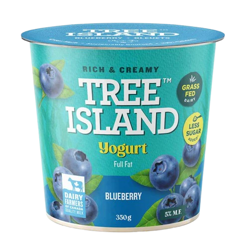 Tree Island Yogurt - Blueberry, 350 g