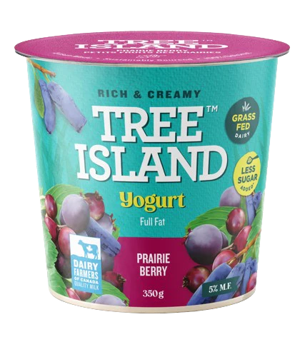 Tree Island Yogurt - Prairie Berry, 350 g