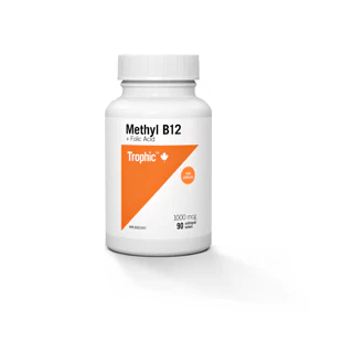 Trophic - Methyl B12 + Folic Acid, 90 Tabs