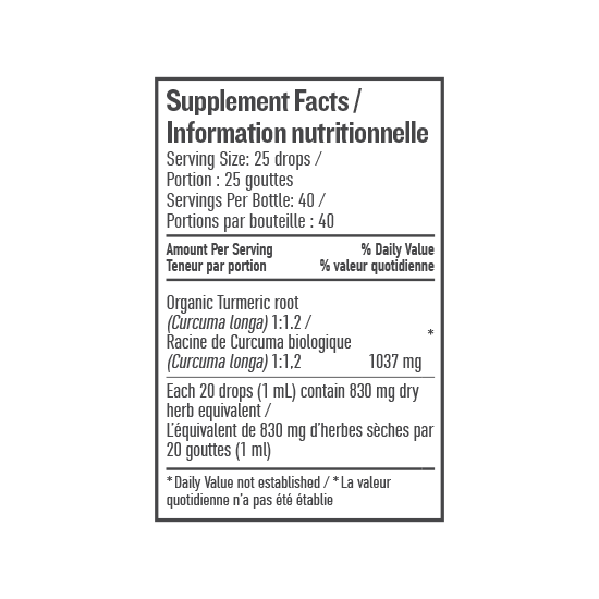 Botanica - Turmeric, 50ml - Image 3