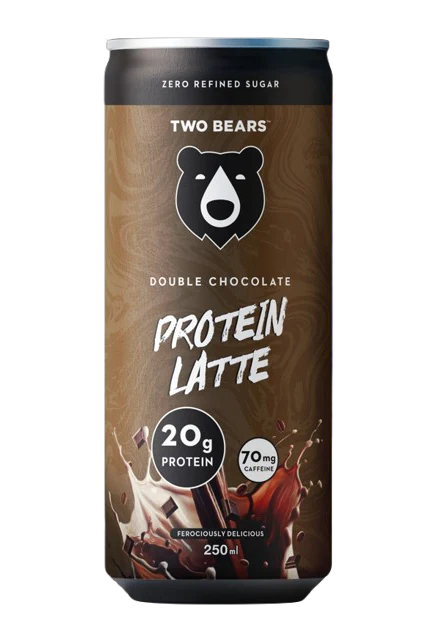 Two Bears - Protein Latte - Chocolate - Rtd, 250 mL